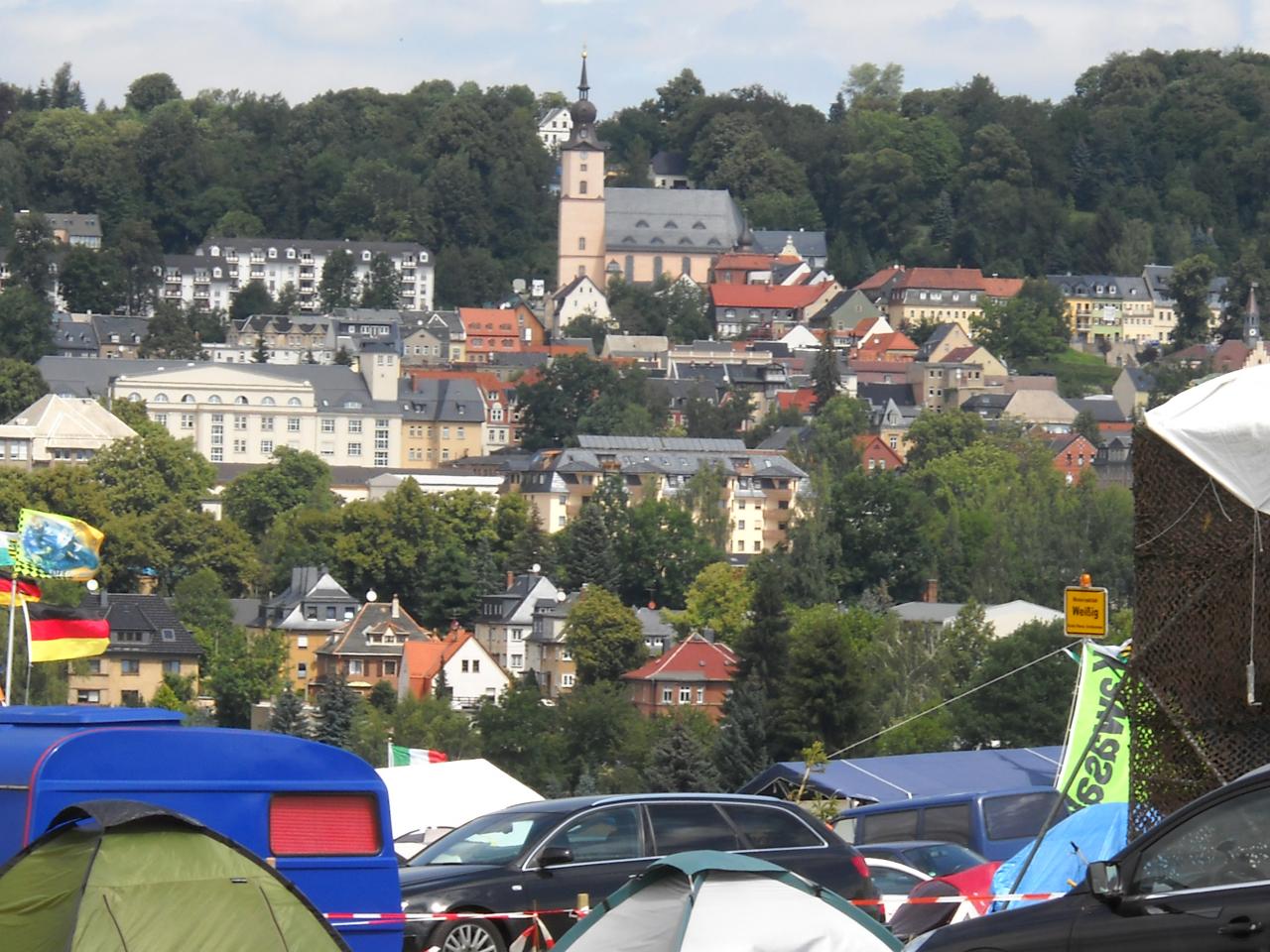 Vue sur la ville